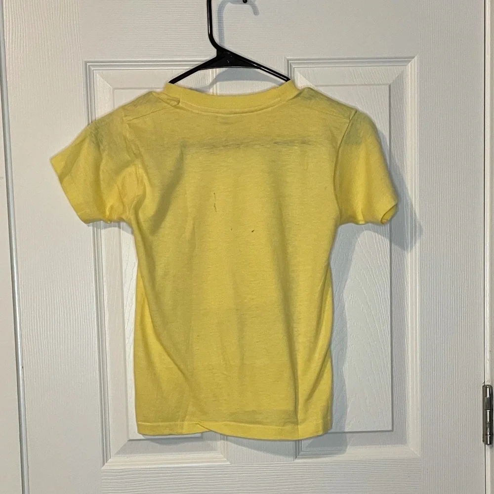 Underoos VTG 1982 Pac-Man yellow tee sz L (kids)